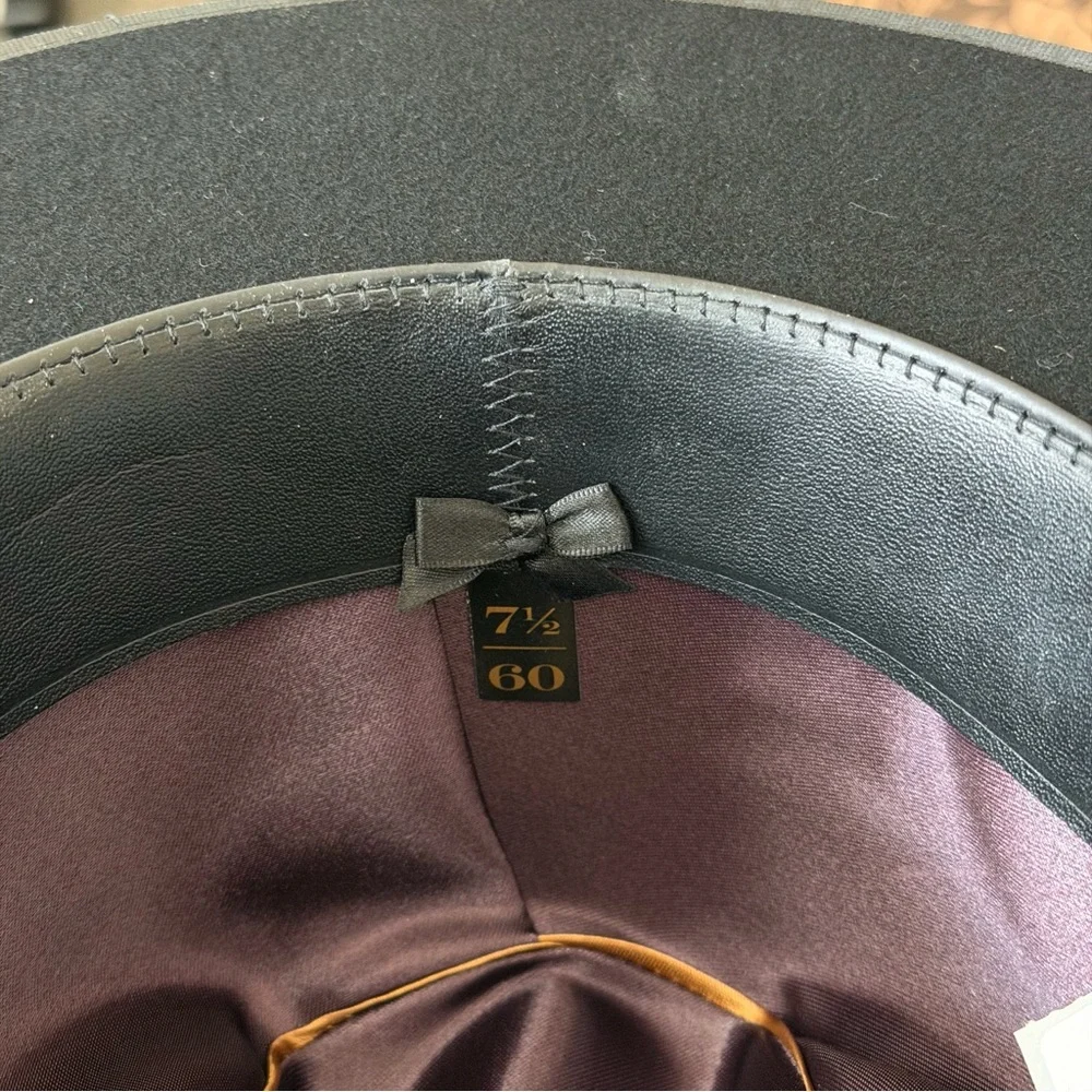 NWT Tecovas “The Cruiser” Cowboy Hat - Black Size 7 1/2 (750) - Picture 9 of 10